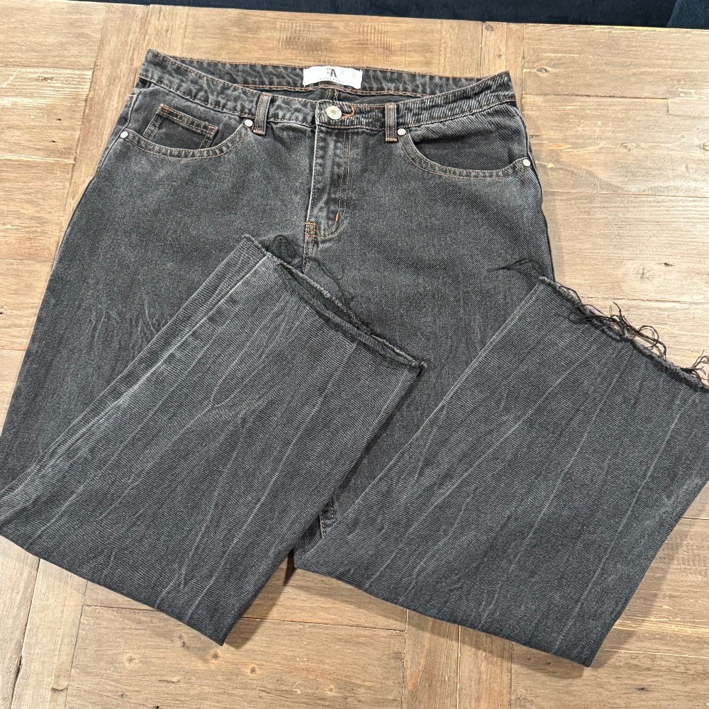 Black Flying Angel Jeans